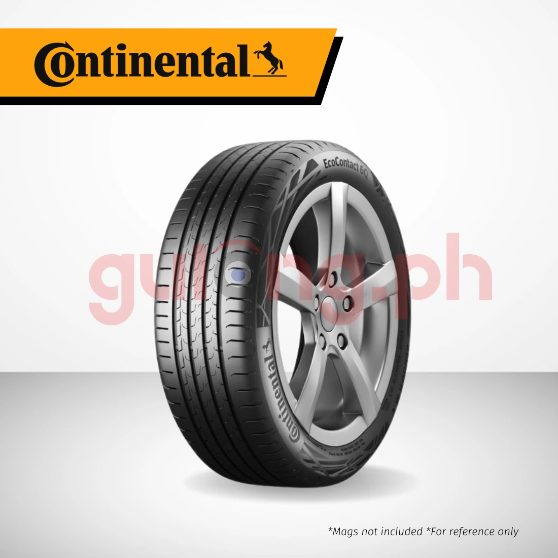 Gulong PH - CONTINENTAL 235/50/R19 ECO CONTACT 6 SSR 103T